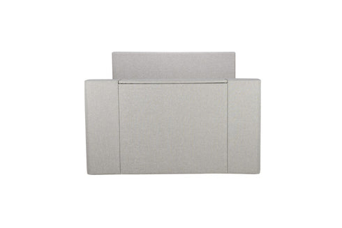 Plaza Fabric Tv Bed Grey